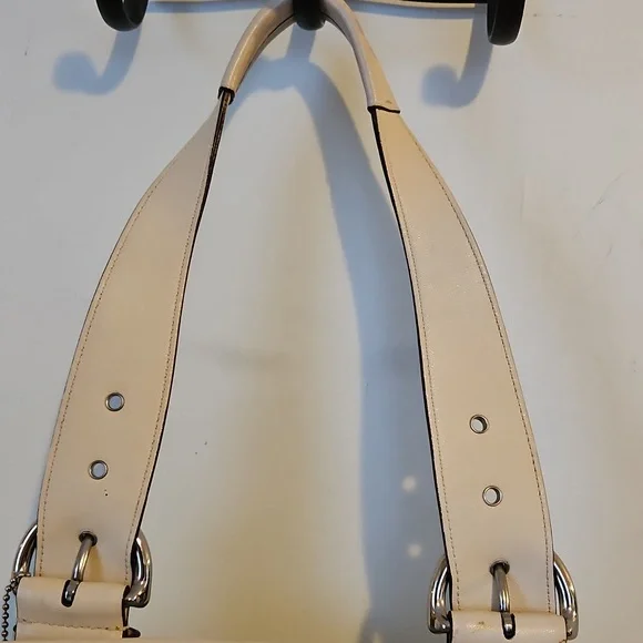 Coach Cream Soho Hampton Shoulder Bag
